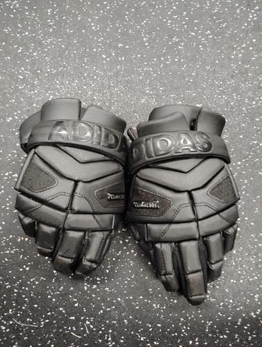 Used Adidas FREAK Lacrosse Gloves Mens Black 13" 11849-S000044575