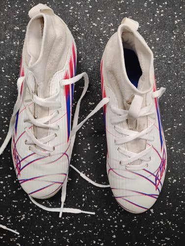 Used Puma Soccer Cleats White Junior 03 11849-S000044556