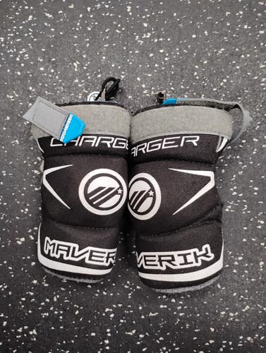 Used Maverik CHARGER Lacrosse Arm Pads/Guards Black XS 11849-S000044523