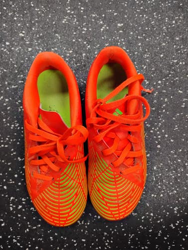 Used Adidas Soccer Cleats Orange Junior 02 11849-S000044518