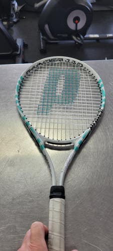 Used Prince THUNDER 110 Adult Tennis Racquet White 4 1/4" 11497-C000161716