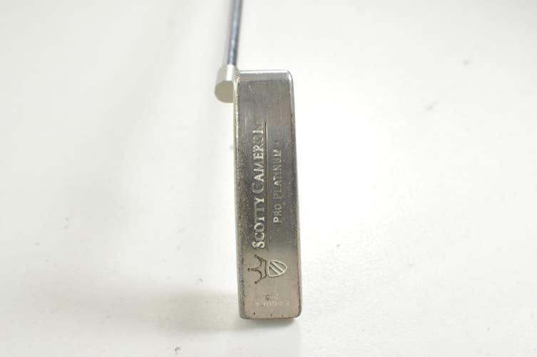 Titleist 1999 Scotty Cameron Pro Platinum Laguna 2.5 35" Putter RH Steel #220934