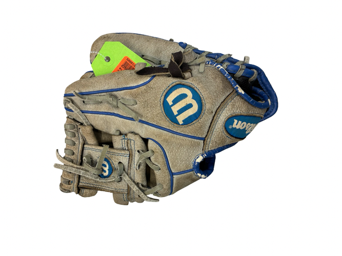 Used Wilson A450 BB/SB Glove RH Throw Grey 10 3/4" 11682-S000139877