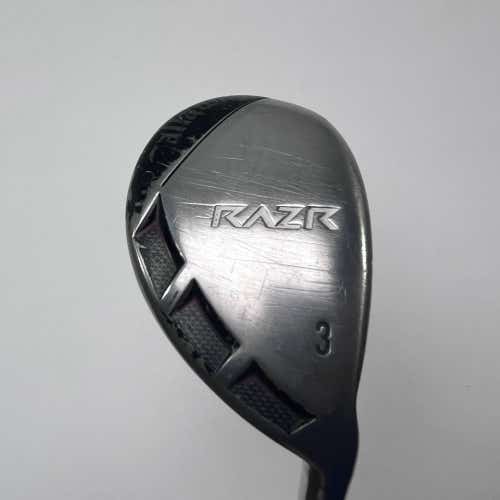 Callaway Razr X 3 Hybrid 21* RAZR X 60g Stiff Graphite Mens RH