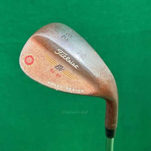 Titleist Vokey Spin Milled 2009 Raw 62-7 62 Lob Wedge Rifle FCM 5.5 Regular
