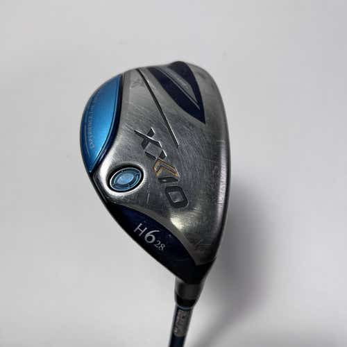 XXIO 12 Ladies 6 Hybrid 28* MP 1200L Flex 2111 34g Ladies Graphite Womens RH