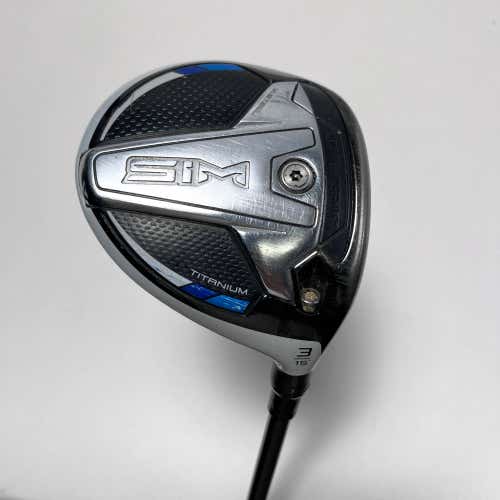 TaylorMade SIM Ti 3 Fairway Wood 15* Project X EvenFlow Riptide 6.0 70g Stiff RH
