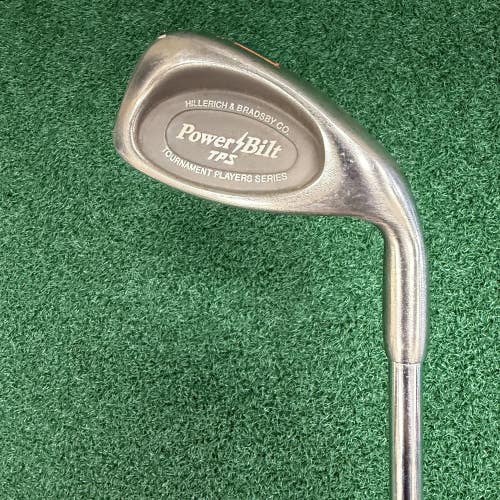 Vintage PowerBilt TPS Tournament 1 Iron Mens RH Steel Shaft Stiff Flex