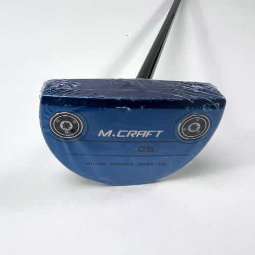 Mizuno M Craft OMOI Type V Blue Putter 34" Mens RH NEW