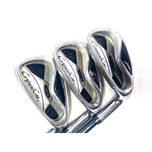 Lynx Crystal Cat Iron Set 8-PW Ladies Graphite Womens RH Undersize Grips