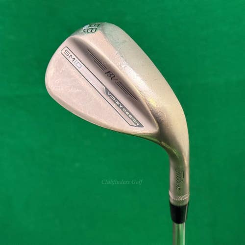 Titleist Vokey SM10 Nickel 58-8M 58 Lob Wedge Vokey Design Steel Wedge Flex