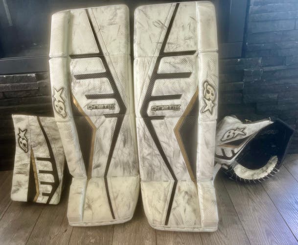 33+1" 2016 Brian's G-Netik Pro 2 Regular Goalie Full Set (Used)