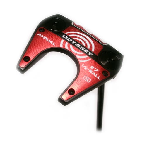 Odyssey Ai-DUAL #7 Slant Neck 1/2 Ball 38" Mallet Putter