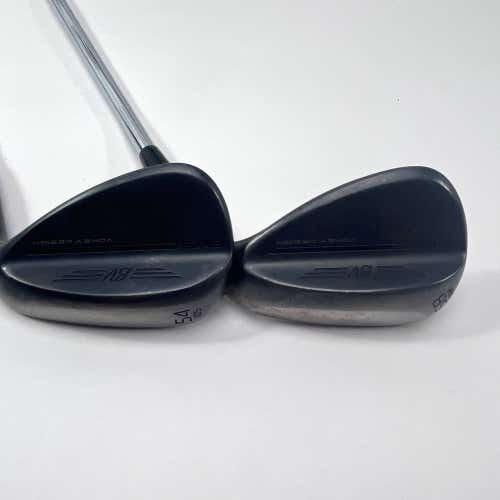 Titleist Vokey SM9 Jet Black Wedge Set 54* 10 | 58* 8 Project X Rifle Regular RH