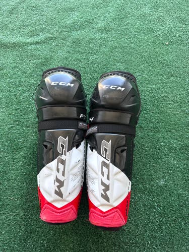 Junior CCM JetSpeed FT4 Shin Pads 12" (Used)