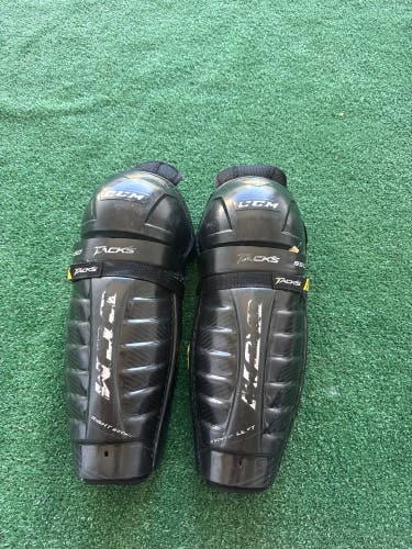 Senior CCM Tacks 9550 Shin Pads 13" (Used)