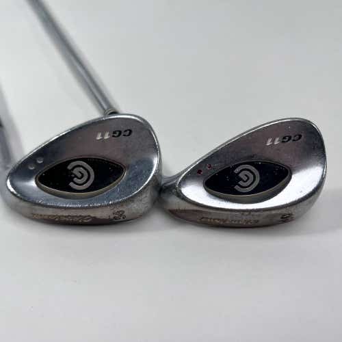 Cleveland CG11 Wedge Set 56* | 60* True Temper Dynamic Gold Wedge Steel Mens RH