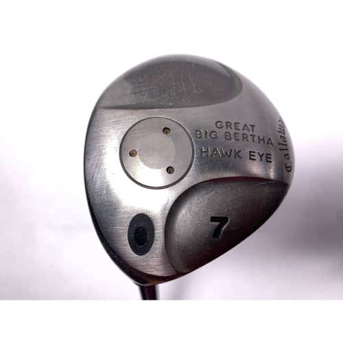 LEFTY Callaway Hawkeye 7 Fairway Wood 21* Hawk Eye UL Firm Graphite Mens LH