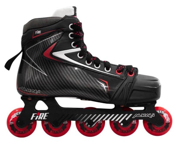 ALKALI FIRE 1 - New - Inline Goalie Skates (Choose From All Available Senior Sizes)