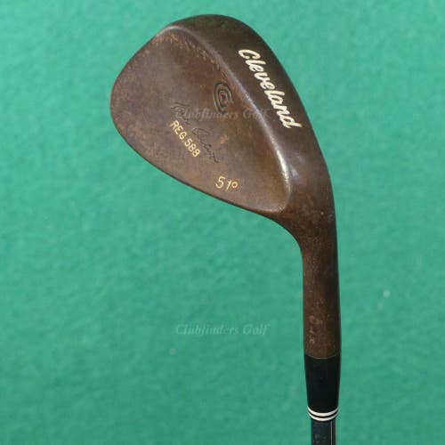 Cleveland Tour Action REG 588 RTG 51 AW Approach Wedge Factory Steel Stiff