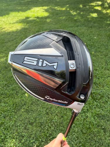 TaylorMade SIM Driver 9 Graphite Gold Stiff Flex 45" NICE