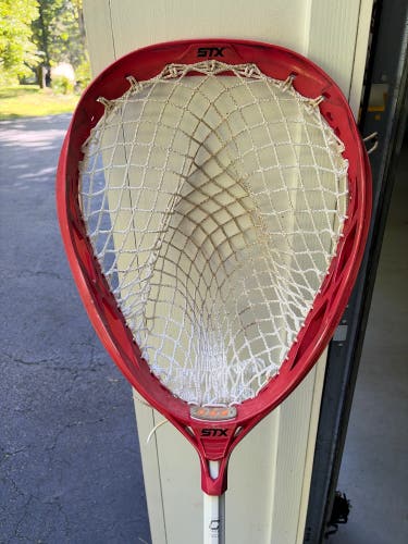 Adult STX Eclipse 3 Fresh Stringing Goalie Head (Used)