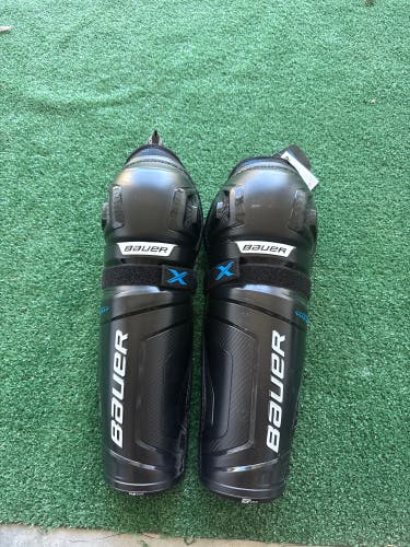 Intermediate Bauer X Shin Pads 13" (New)