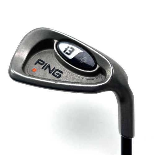 Ping i3 + Single 9 Iron Orange Dot 2* Flat 350 Series Ladies Graphite Womens RH