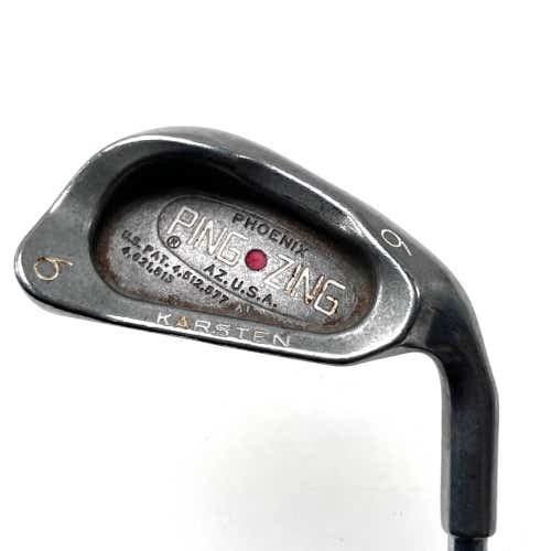 Ping Zing Single 6 Iron Red Dot 1* Flat JZ Stiff Steel Mens RH
