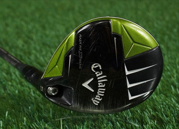 Callaway RAZR Fit Xtreme 5 Wood Fairway TRINITY F75-R Regular Graphite Shaft RH