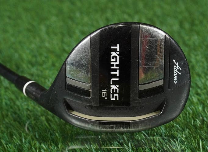 Adams Tight Lies 16 3 Wood Fairway BASSARA E55 x5ct Stiff Golf Pride Midsize RH