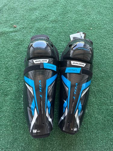 Senior Bauer Vapor Volt Shin Pads 14" (New)