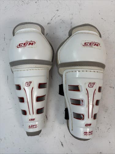 CCM U 03 Hockey Shin Pads, 8"