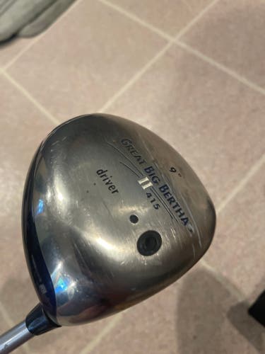 Men's 2002 Callaway Great Big Bertha II Right Handed Driver Regular Flex 9 Loft (Used)