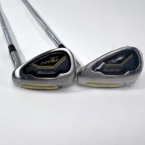 F2 Golf F2-SS Wedge Set 56* | 60* True Temper Wedge Steel Mens RH