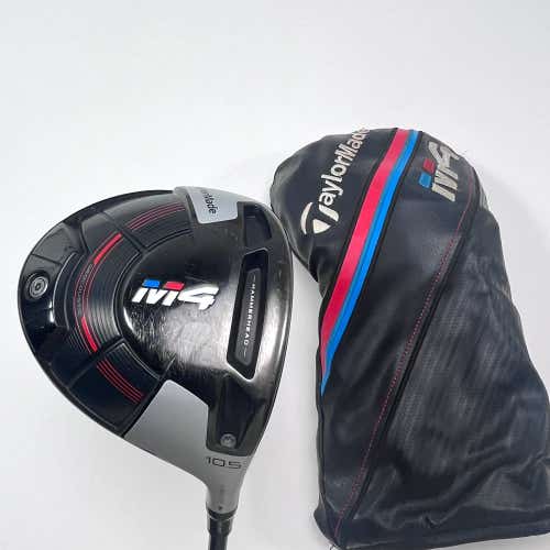 TaylorMade M4 Driver 10.5* Fujikura Atmos 5s 50g Stiff Graphite Mens RH