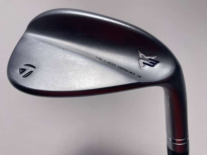 TaylorMade Milled Grind 3 Raw Chrome Gap Wedge GW 50* 9 TT DG 130g X Stiff RH
