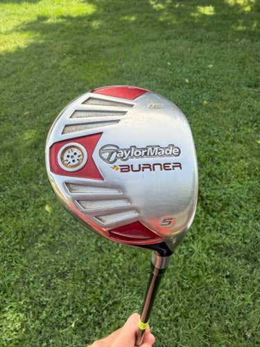 TaylorMade 2007 Burner Steel 5-Wood 18 Reax 50 Regular Flex 42.25"