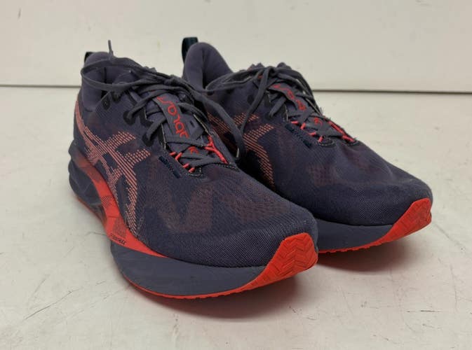 ASICS Novablast 5 Greyish Purple Coral Reef Running Shoes US Men's 13 EU 48