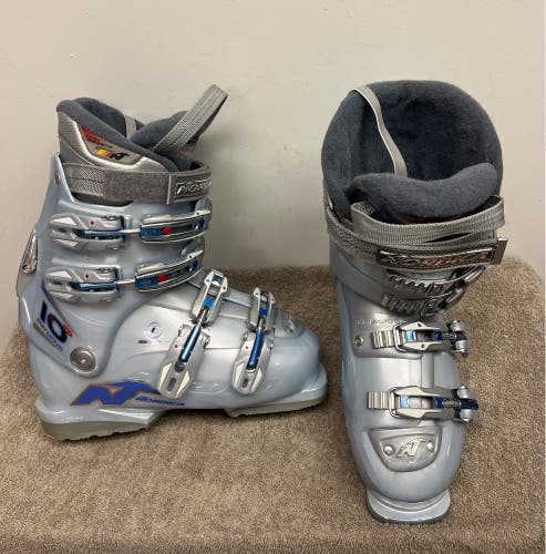 Nordica Easy Move Women's Ski Boots Size 7.5 Mondo 24.5 w/Hotronic Footwarmers