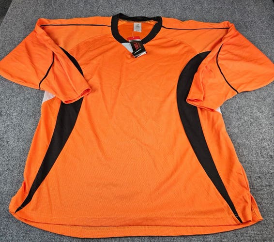 Kamazu Philadelphia Flyers Orange Men's Practice Hockey Jersey XXL (New)