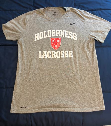 Gray Holderness School XL Nike Shirt