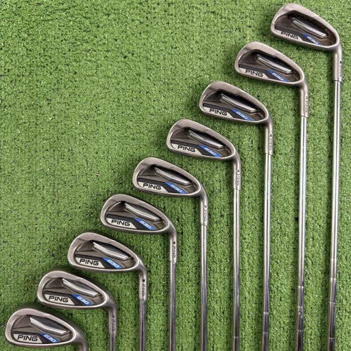 Ping G30 Iron Set 4-PW UW SW Black Dot CFS Distance Regular Flex Steel
