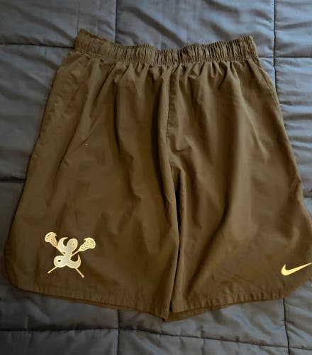 Black Lakeridge Lacrosse Large Men's Nike Shorts (Used)