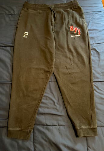 RPI Lacrosse Sweatpants XL