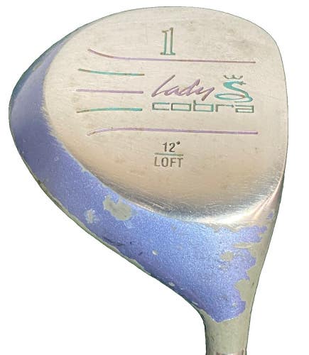 King Cobra Lady Cobra Driver 12* RH Autoclave Ladies Graphite 43" New Pink Grip