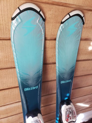 KIDS 90cm SKIS Blizzard SHEEVA w/IQ BLIZZARD/MARKER Easy Track Bindings 4.5 *USED* CLEANED