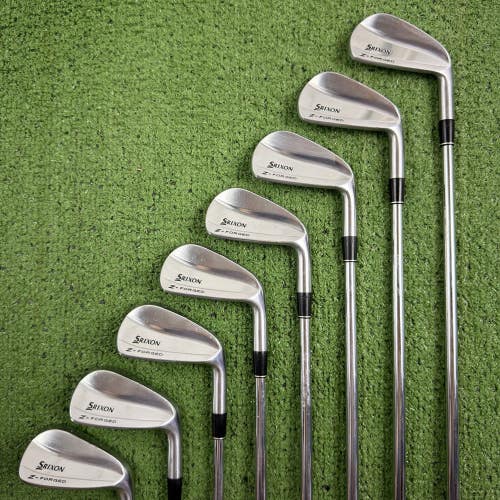 Srixon Z Forged Blade Iron Set 3-PW NS Pro Modus 3 Tour 120 Stiff Flex Steel