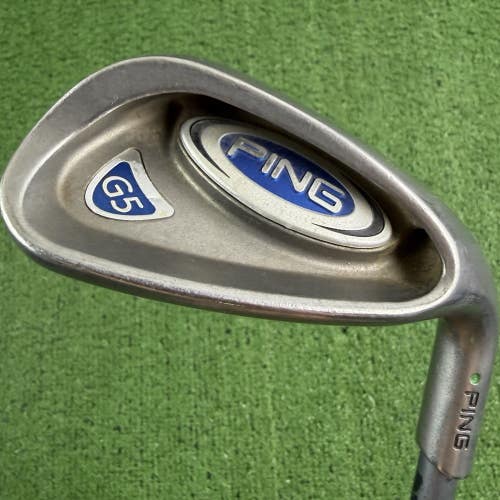 Ping G5 Sand Wedge SW Green Dot TFC 100 I Regular Flex Graphite 35.25