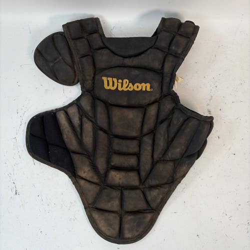 Wilson A3285 Catchers Chest Protector, Black, 15.5"